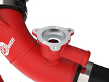 aFe 2022 Toyota Land Cruiser (J300) V6-3.5L (tt) BladeRunner 2.5in Aluminum Hot Charge Pipe - Red 46-20558-R