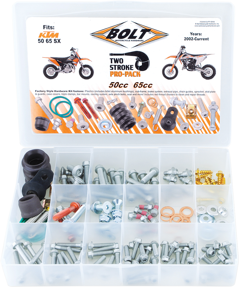 Paquete BOLT Pro - KTM EUPP-50/65 