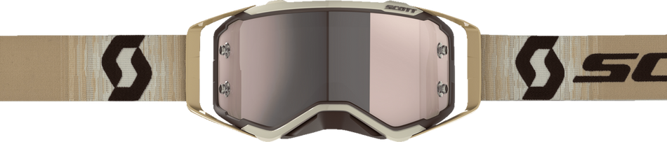 SCOTT Prospect Schutzbrille - Beige/Braun - Silber Chrom 272821-1074269 