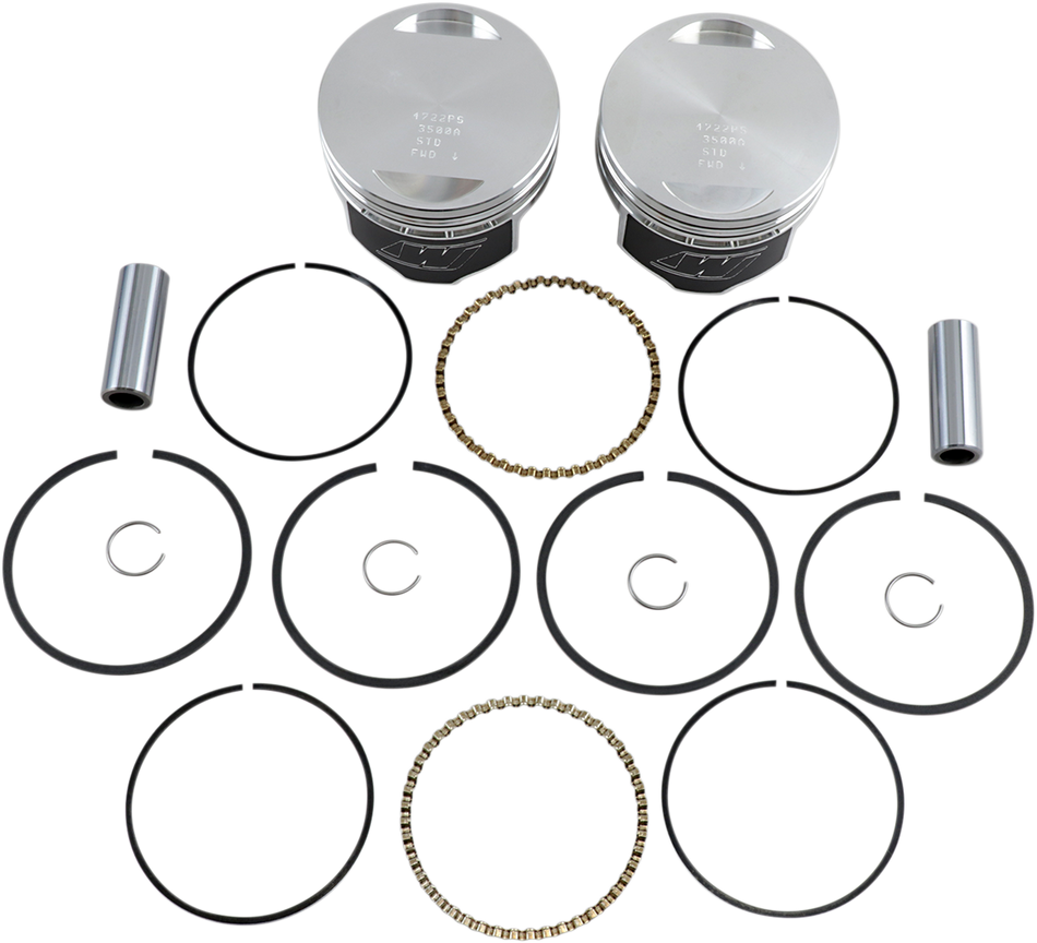 WISECO Piston Kit - Standard - Evolution - Big Twin High-Performance K1640