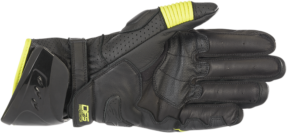 Guantes ALPINESTARS GP Pro R3 - Negro/Amarillo Fluo - 3XL 3556719-155-3XL 