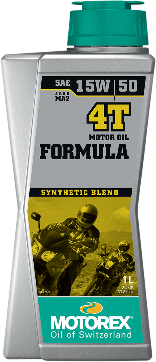 Aceite de motor MOTOREX Formula Synthetic Blend 4T - 15W-50 - 1L 198481 