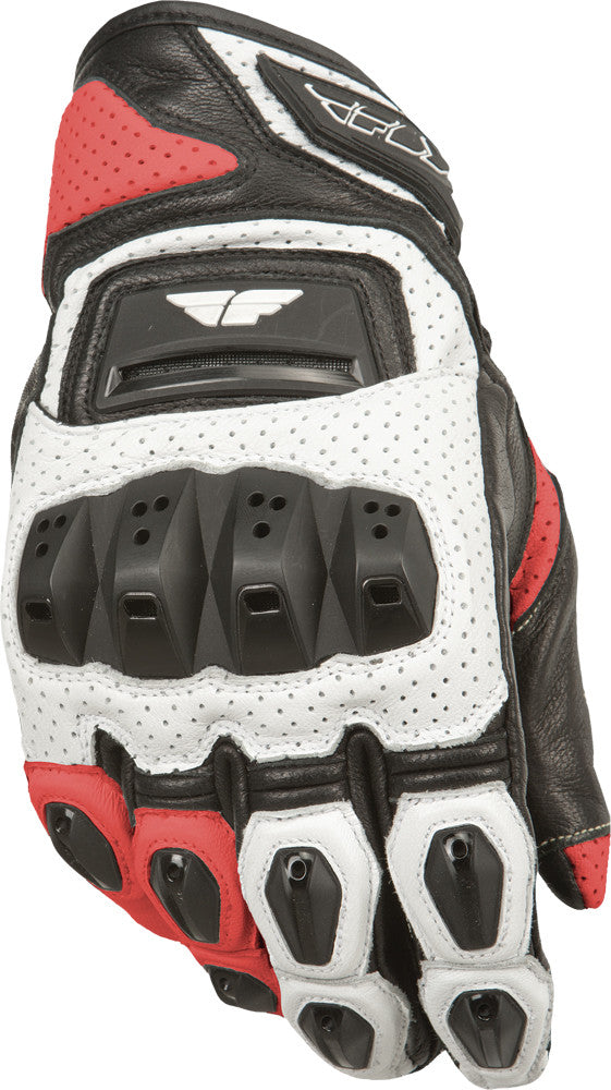 FLY RACING Fl2-S Gloves White/Red 3x #5884 476-2051~7