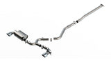 Borla 22-23 Hyundai Kona N 2.0L 4 CYL. Turbo AT/MT ATAK Catback Exhaust Bright Chrome 140926