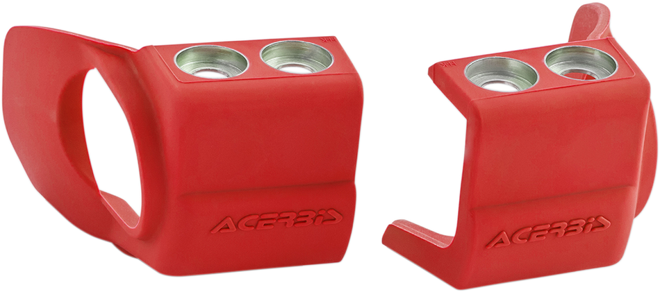 ACERBIS Protectores de calzado para horquillas invertidas - Rojo 2709690227