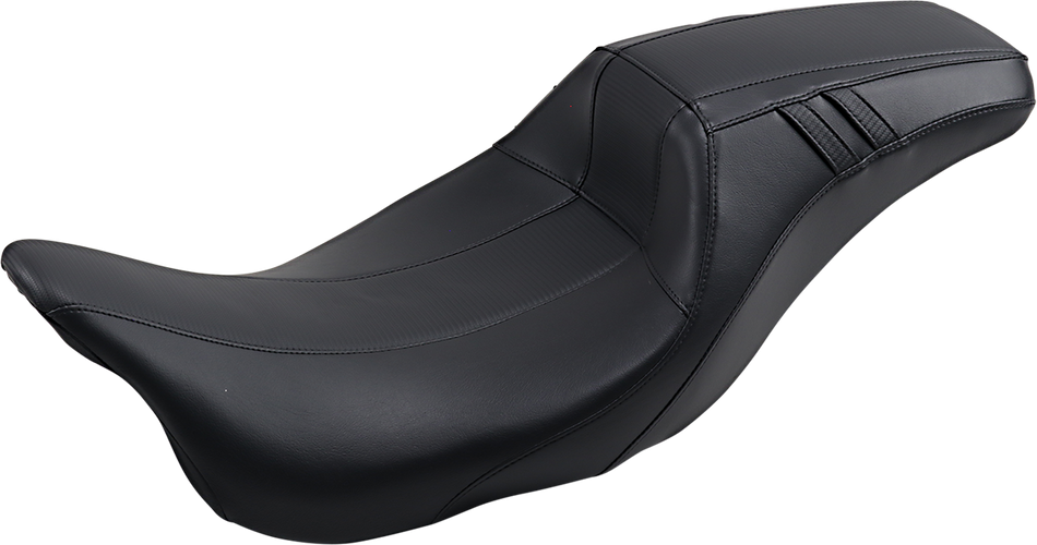 LE PERA Outcast Daddy Long Legs Seat - Full-Length - Without Backrest - Carbon Fiber - Black - FLH LK-987DLGT3