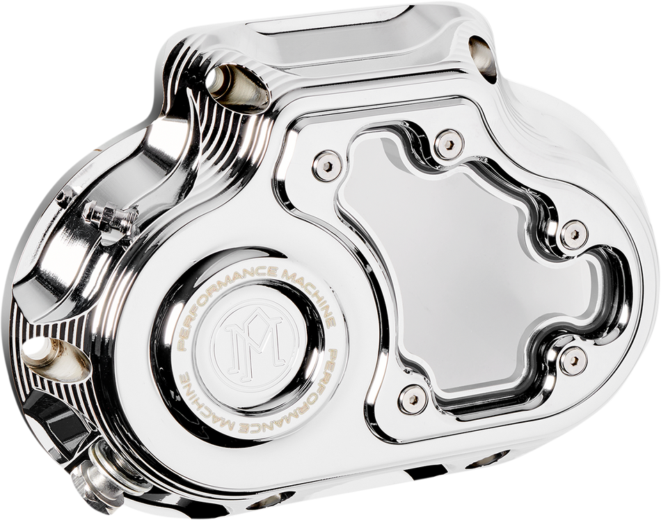 PERFORMANCE MACHINE (PM) Transmission Cover - Chrome 0177-2080M-CH