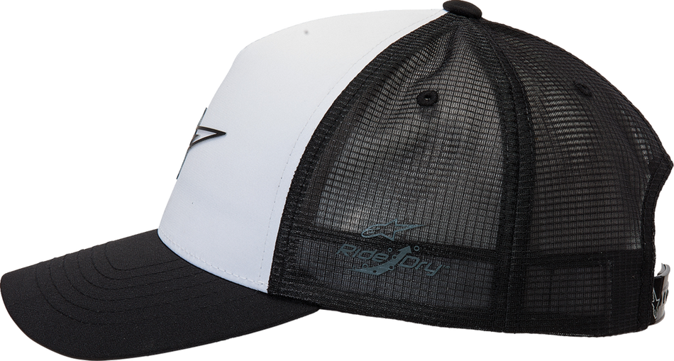 ALPINESTARS Advantage Tech Trucker Hat - White/Black - One Size 1212811602010OS