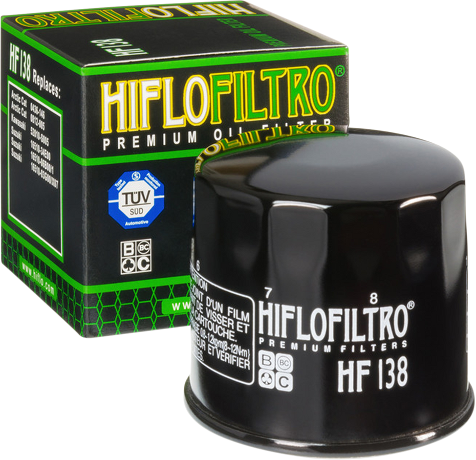 HIFLOFILTRO Oil Filter HF138