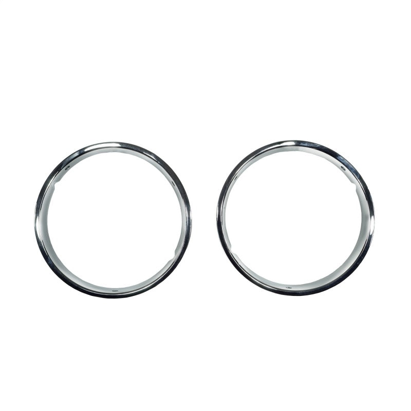 Omix Headlight Bezels Chrome 97-06 Jeep Wrangler 12419.08