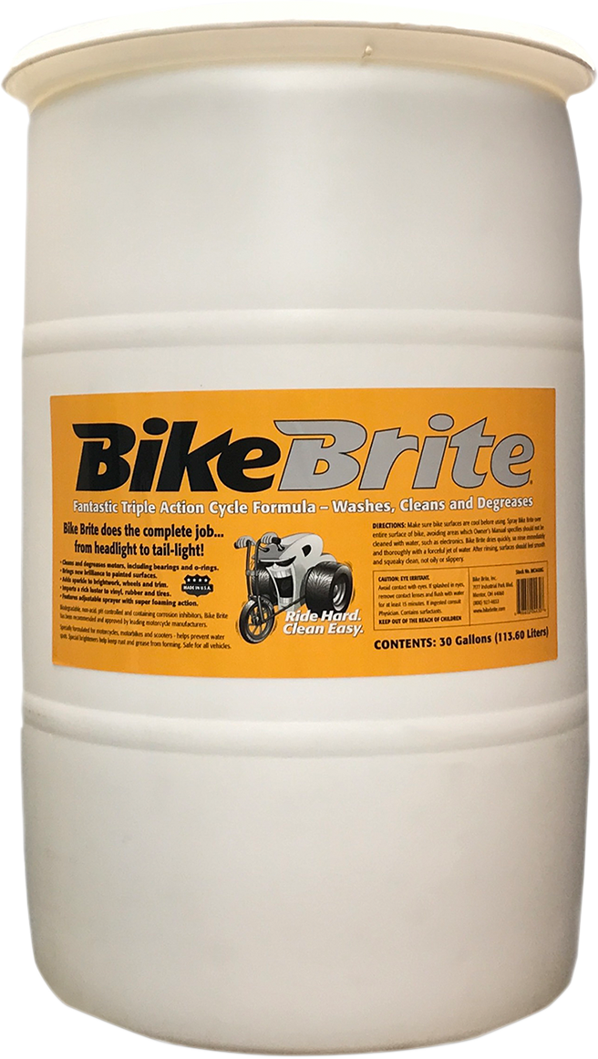 BIKE BRITE Spray Wash - 30 U.S. gal. - Barrel MC4430G