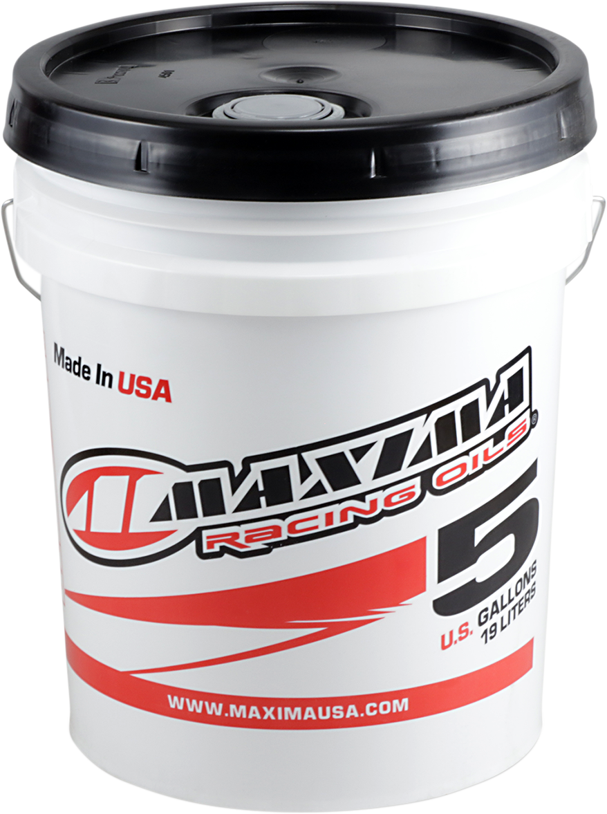 MAXIMA RACING OIL SynBlend Semi-Synthetic Oil - 10W-40 - 5 U.S. gal - Bucket 34505B