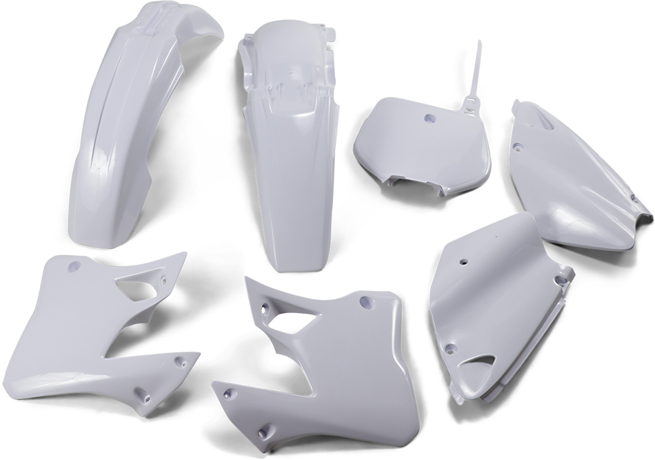 UFO Replacement Body Kit OEM White YZ125/250 1996-1999 YAKIT294-999W