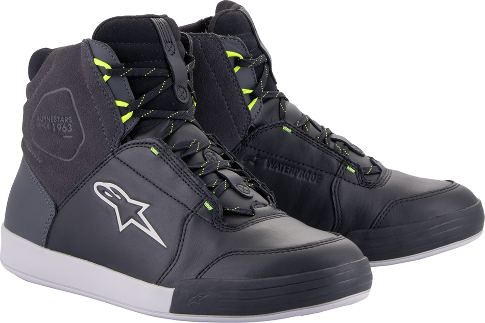 ALPINESTARS Chrome Shoes - Waterproof - Black/Gray - US 8 2543123-1015-8