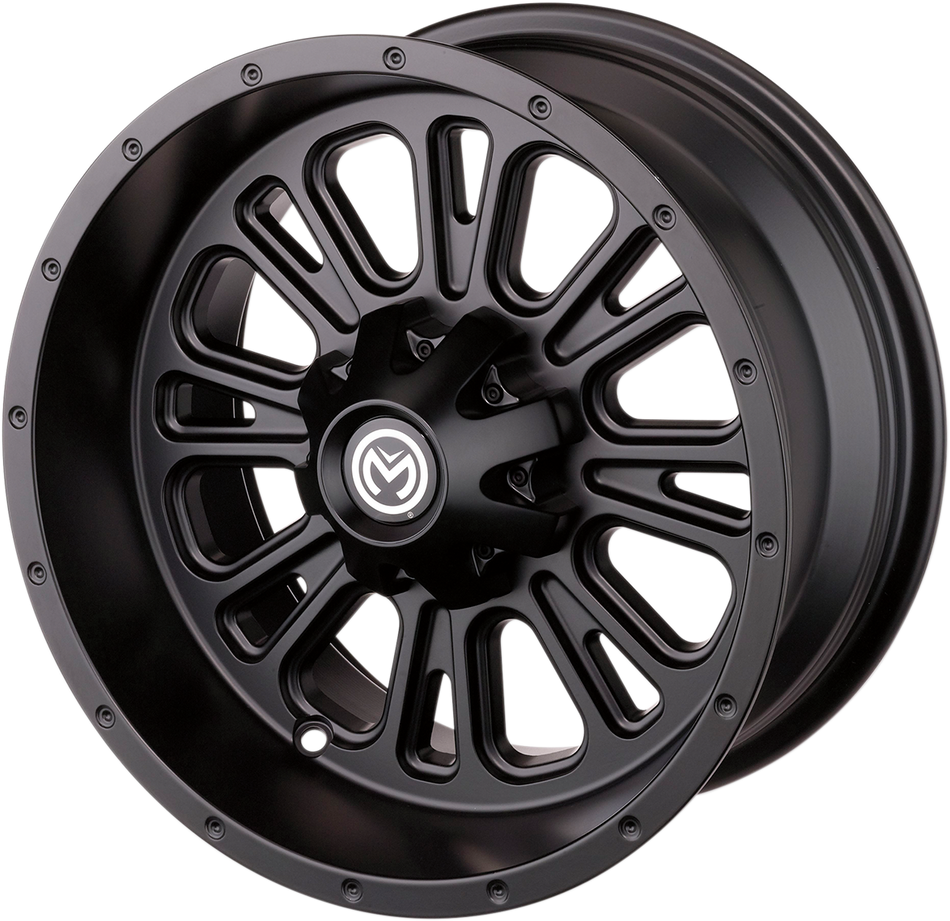 Rueda MOOSE UTILITY - 399X - Trasera - Negra - 14x8 - 4/110 - 4+4 399MO148110MB4 