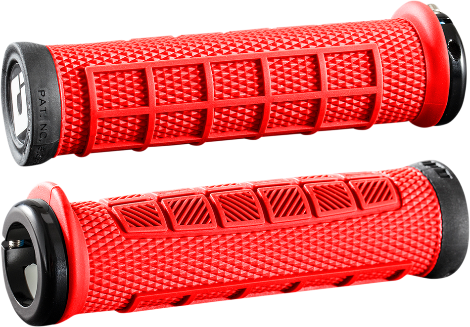 ODI Elite Pro MTB Grips - Red/Black D33EPR-R