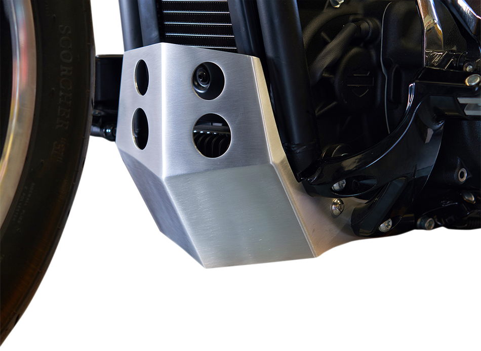 SPEED MERCHANT Skid Plate - Aluminum - Softail SM-STSPBR