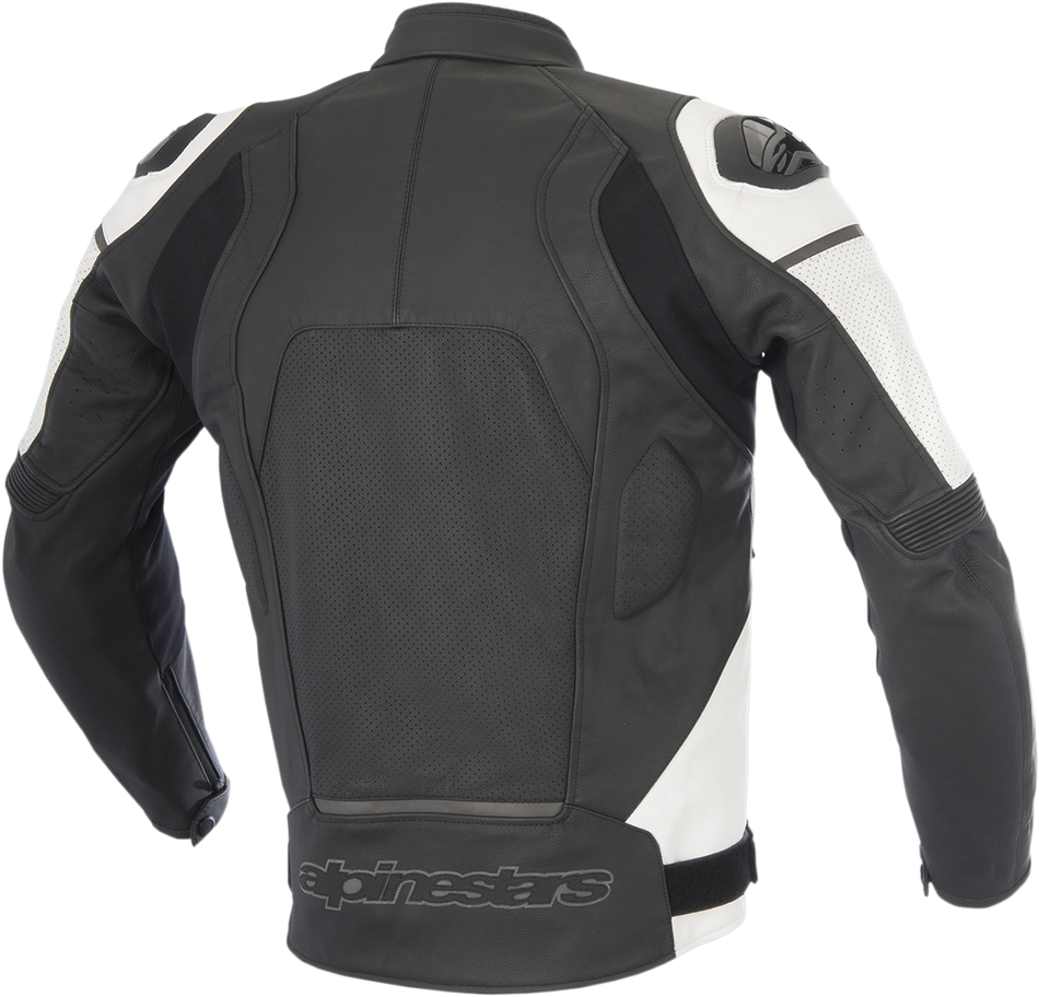 ALPINESTARS Core Airflow Leather Jacket - Black/White - US 42 / EU 52 3101416-12-52