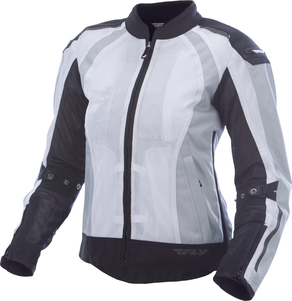 FLY RACING Women's Coolpro Mesh Jacket White/Black 3x 477-8056-7