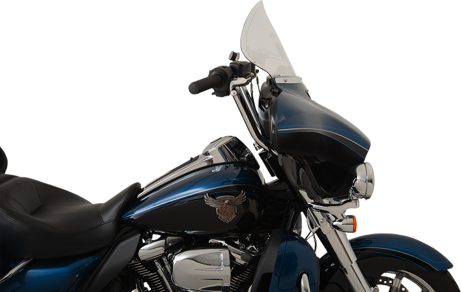 KLOCK WERKS Flare™ Windshield - 11-1/2" - Clear - '14-'23 FLHT KWW-01-0206-2014