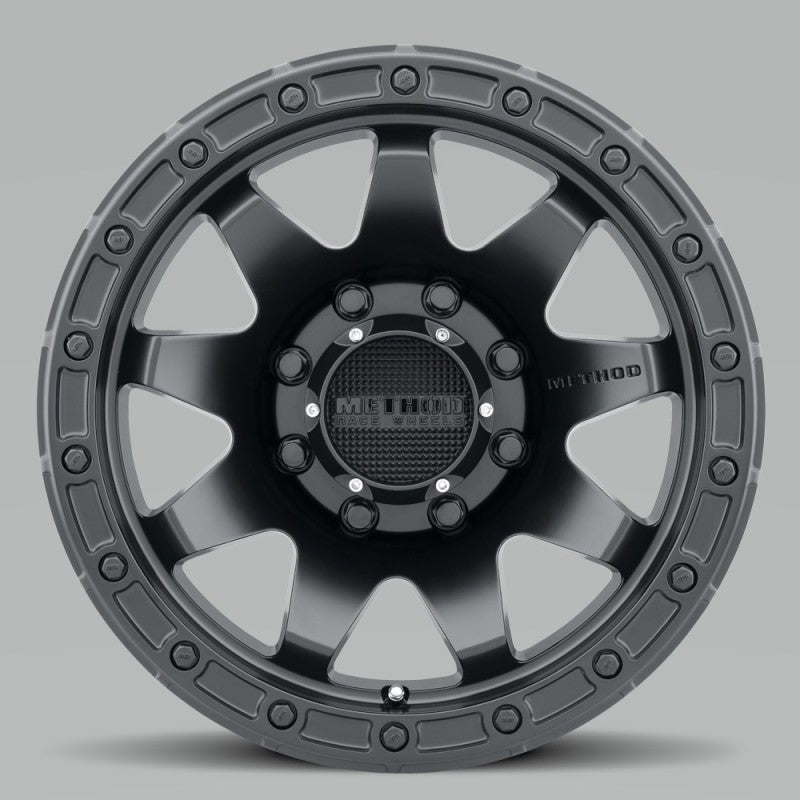 Method MR317 18x9 +18mm Offset 8x170 130.81mm CB Matte Black Wheel MR31789087518