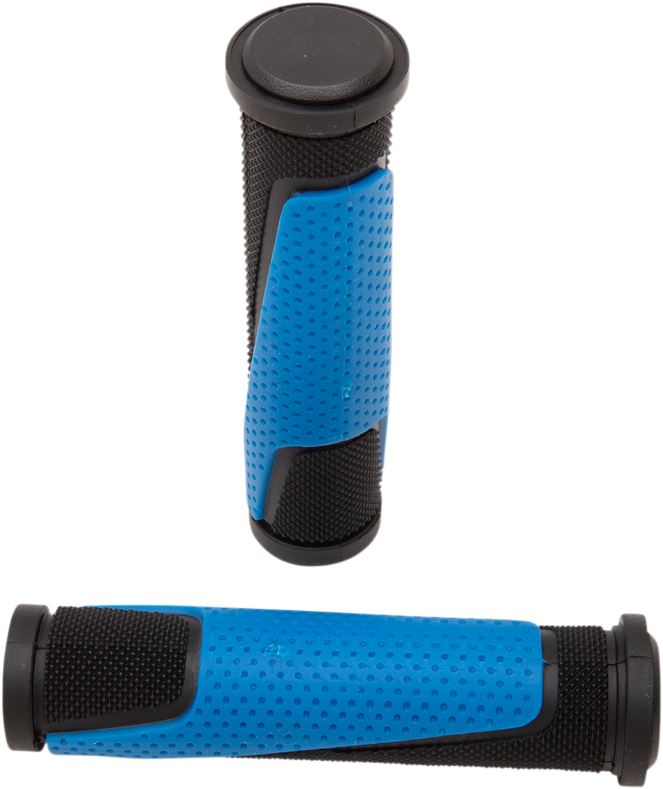 Puños PRO GRIP - 807 - Extremos abiertos - Azul claro/Negro PA080722NEAZ 