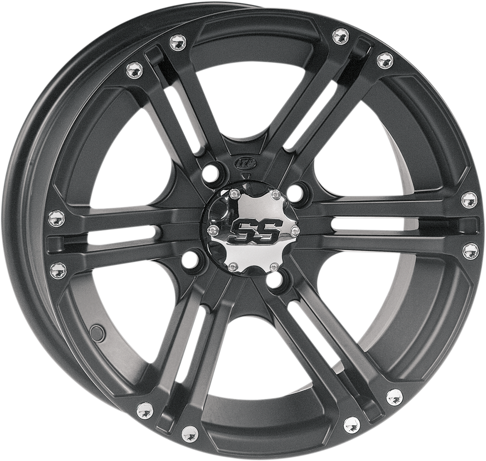 ITP Wheel - SS212 Alloy - Front - Black - 14x6 - 4/137 - 4+2 1422233536B