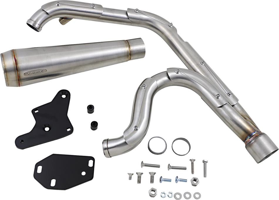 TRASK Assault 2:1 Exhaust - Stainless Softail  2018-2023 TM-5052