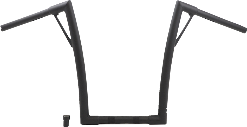 BURLY BRAND Handlebar - Louie - 16" - Textured Black B12-7008TB