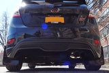 Rally Armor 13-19 USDM Ford Fiesta ST Black UR Mud Flap w/ Silver Logo MF29-UR-BLK/SIL