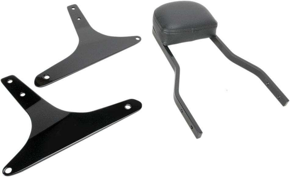 COBRA Short Sissy Bar - Black - Softail 602-1201B