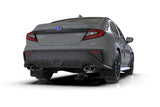 Rally Armor 2022 Subaru WRX Black UR Mud Flap w/ Dark Grey Logo MF92-UR-BLK/DGRY
