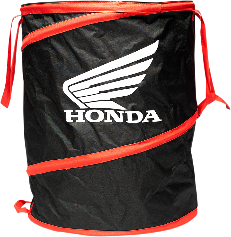 FACTORY EFFEX Trash Can - Black/Red - Honda NOT CLOSEOUT ITEM 22-45360