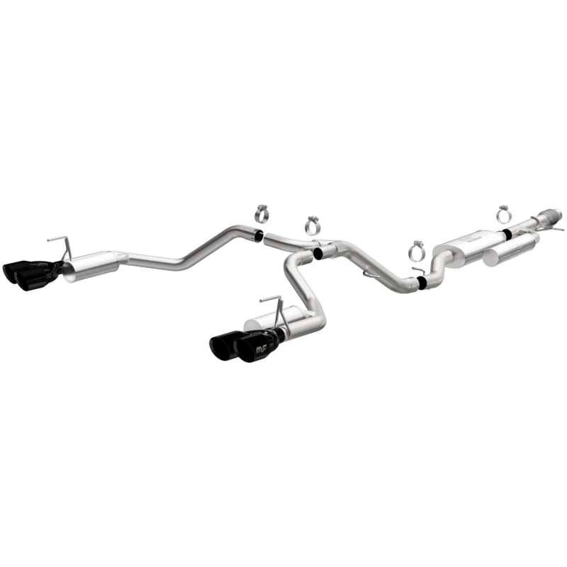 MagnaFlow 2021 Chevrolet Tahoe V8 5.3L Street Series Cat-Back Exhaust - Black Chrome Tips 19541