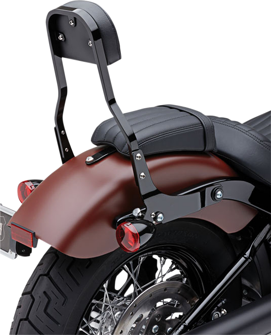 COBRA Backrest Kit - 14" - Black - Softail 602-2042B