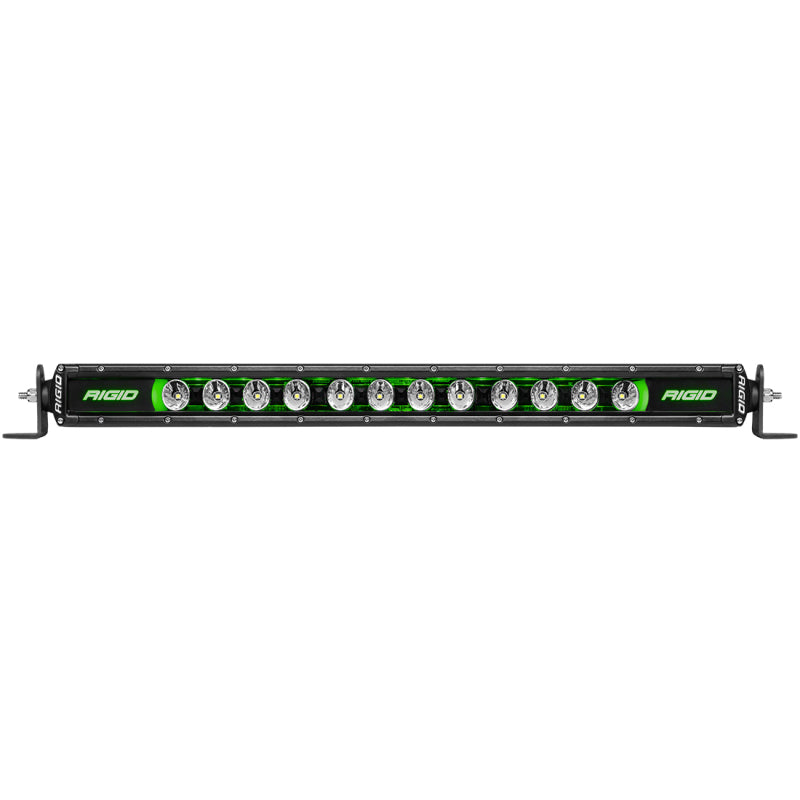 Rigid Industries 30in Radiance Plus SR-Series Single Row LED Light Bar with 8 Backlight Options 230603
