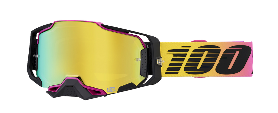 100% Armega Goggles - 91 - Gold Mirror 50005-00015