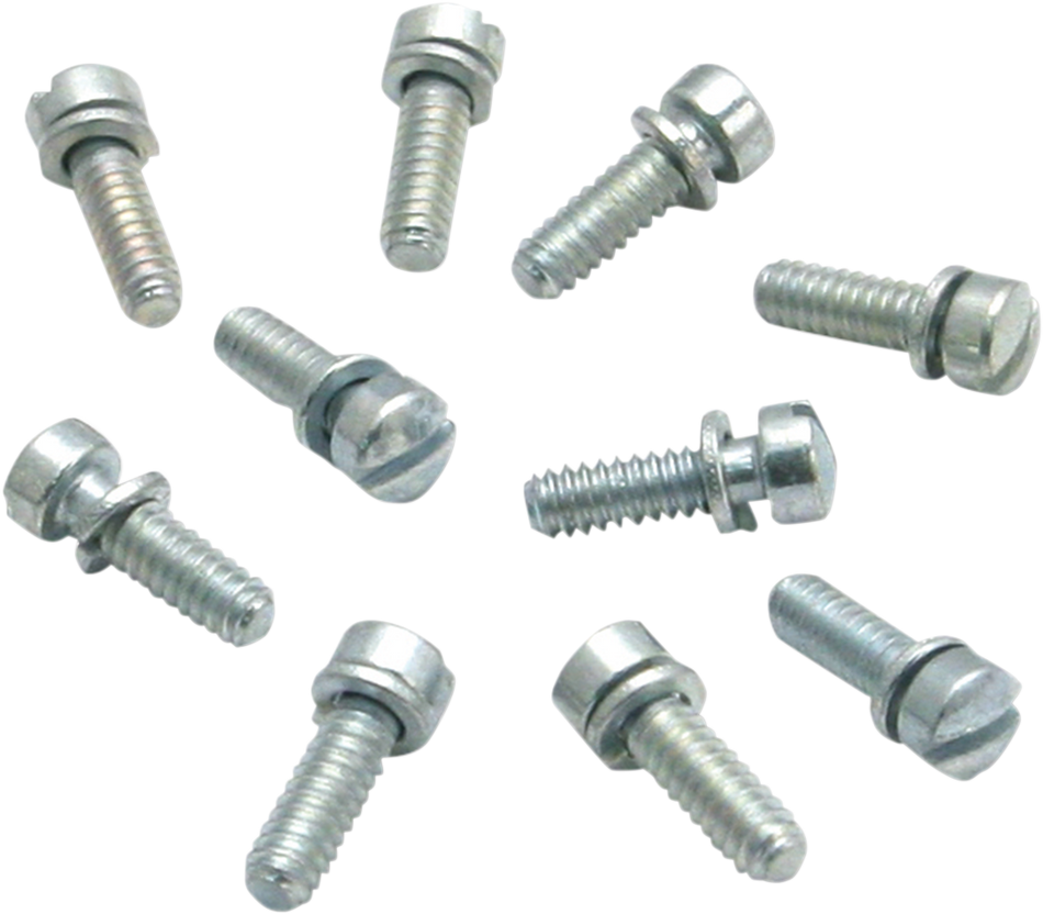 S&S CYCLE Bowl Screws - 10-Pack 50-0063