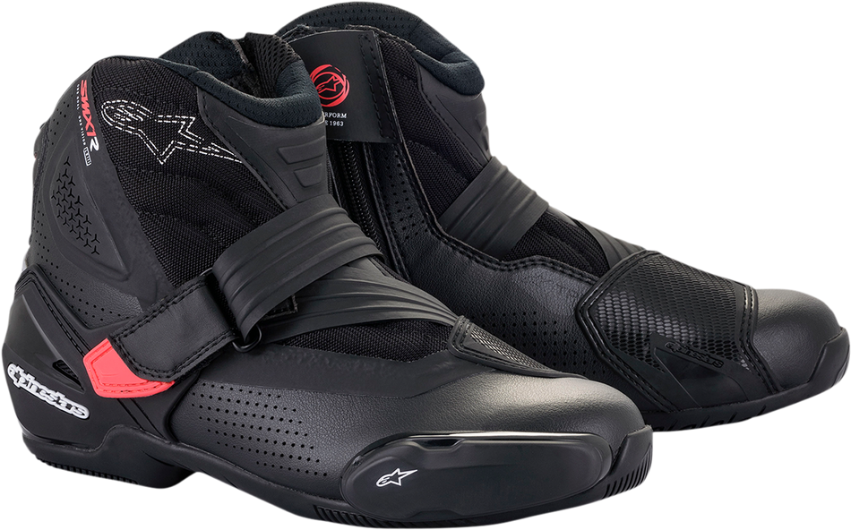 ALPINESTARS Stella SMX-1 R V2 Vented Boots - Black/Pink - US 8 / EU 39 2224121-1839-39