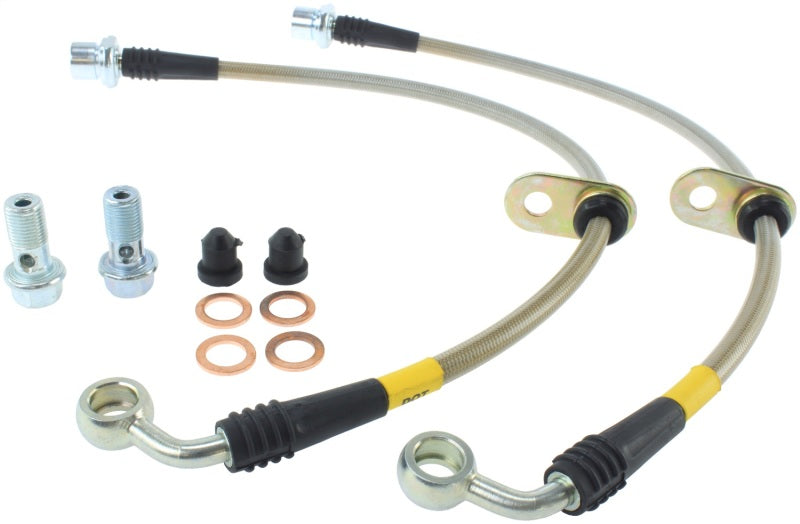 StopTech Stainless Steel Front Brake Lines 98-07 Toyota Land Cruiser 950.4401