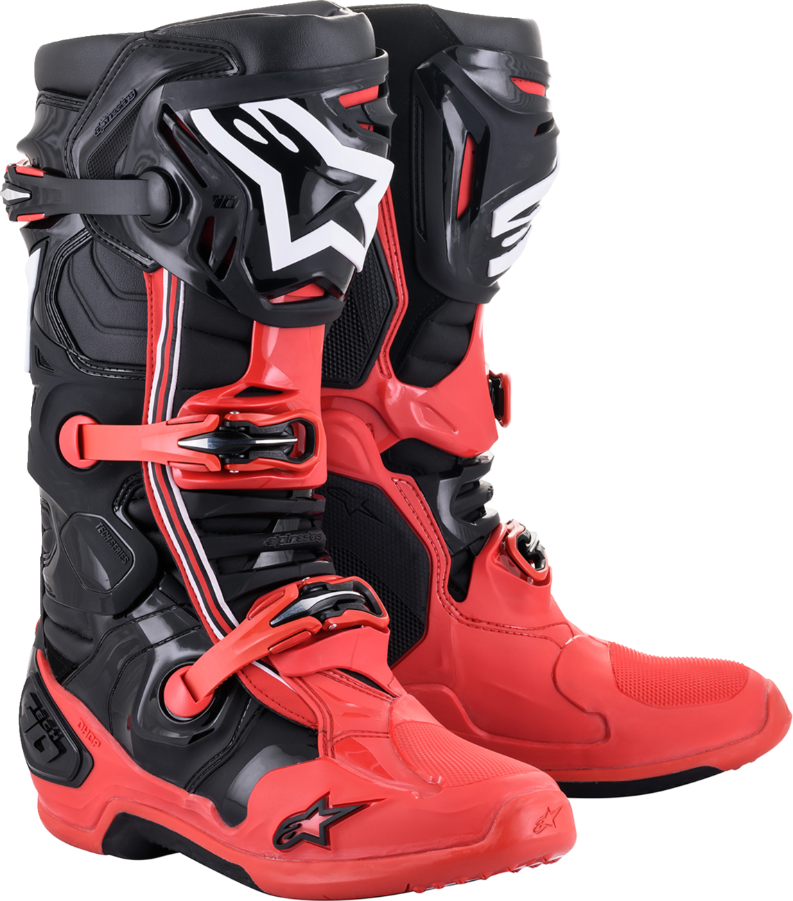 ALPINESTARS Tech 10 Acumen Stiefel – Schwarz/Rot – US 12 2010020-312-12