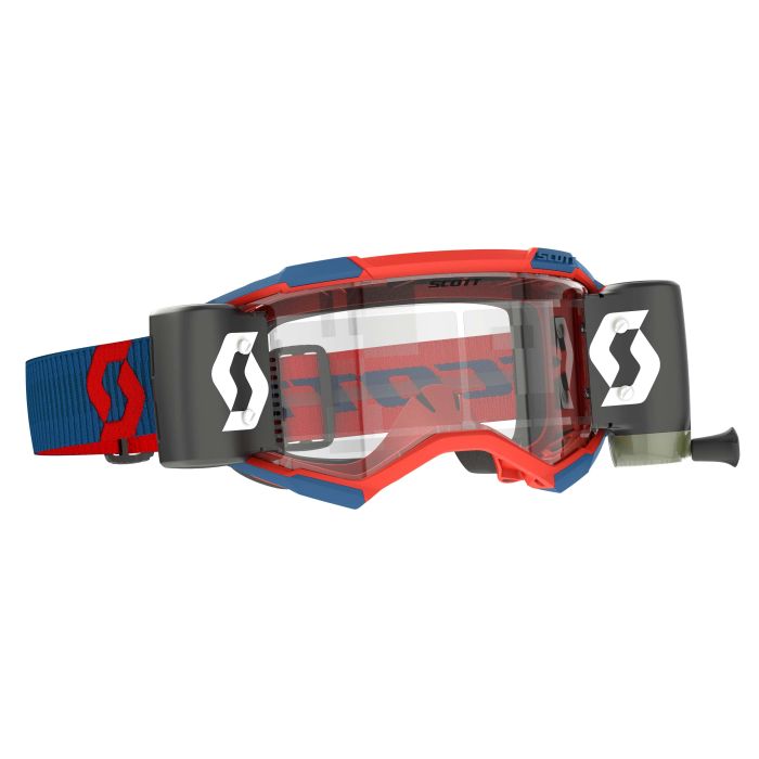 Scott Fury Wfs Dark Blue/Neon Red Clear Works 557865
