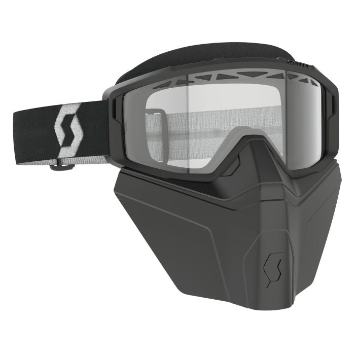Scott Primal Safari Facemask Bl Ack/Whiteclear 557922