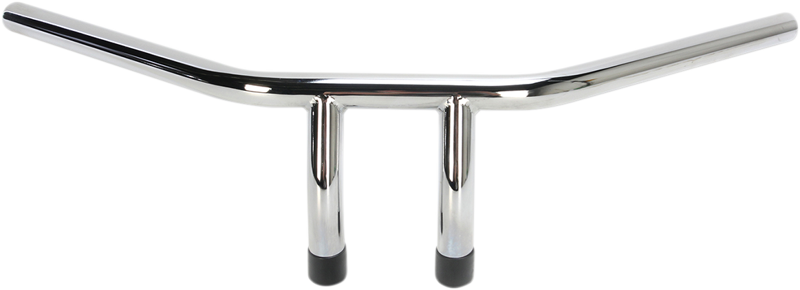 Manillar EMGO - Barra en T - 8" - Con hoyuelos - Cromo 07-93422 