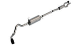 Borla 20-22 F-250/F-350 SUPER DUTY 7.3L V8 AT 2WD / 4WD 4DR WB142 S-TYPE Cat Back S RD RL AC S BLACK 140843BC