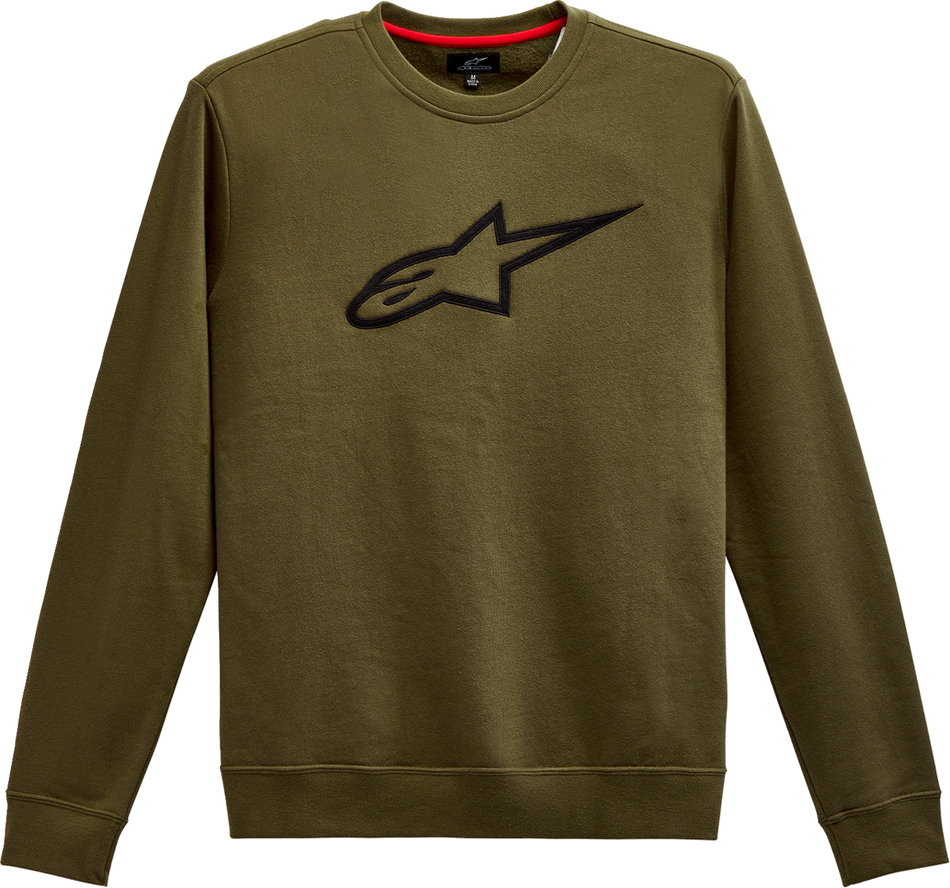 ALPINESTARS Ageless Crew Fleece – Militär/Schwarz – 2XL 12125132269102X