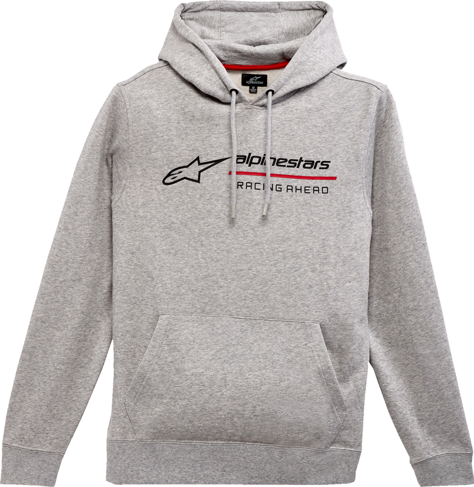 ALPINESTARS Linear Race Hoodie - Heather Gray - Medium 1232-510001026M