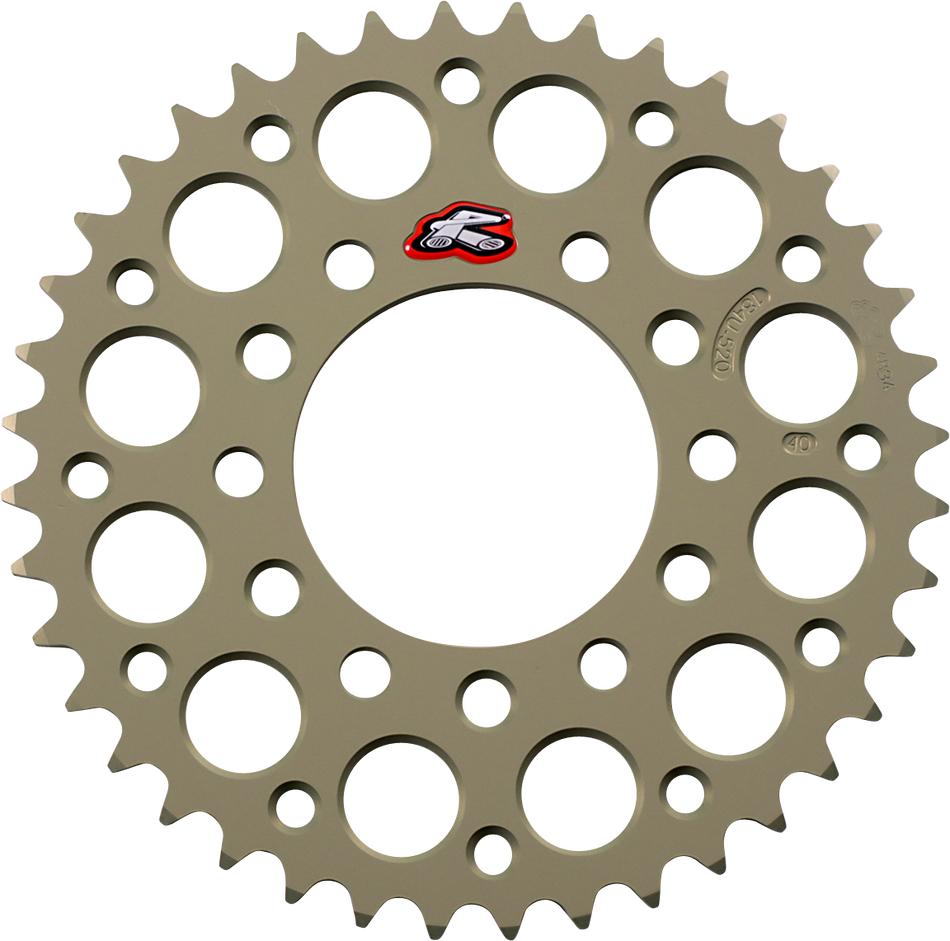 RENTHAL Sprocket - Rear - 40 Tooth 184U-520-40P-HA