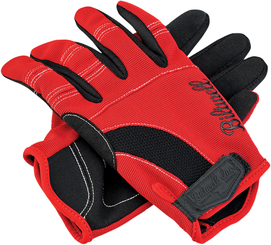 BILTWELL Moto Gloves - Red/Black/White - 2XL 1501-0804-006