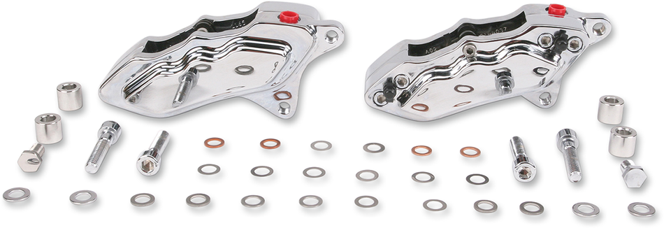 HAWG HALTERS 6-Piston Dual Disc Caliper - '08+ FKDDCC6018D